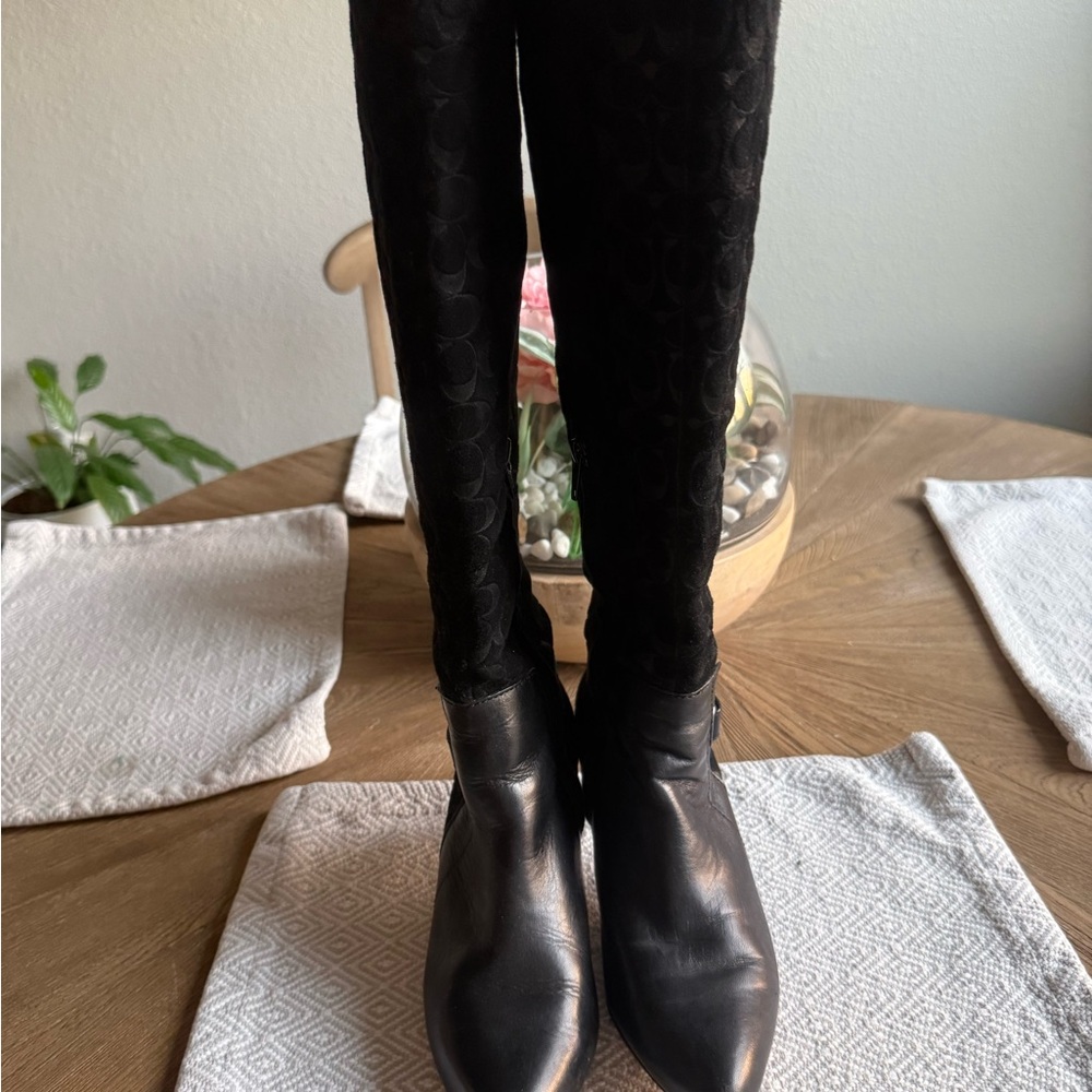 Coach Black Boots